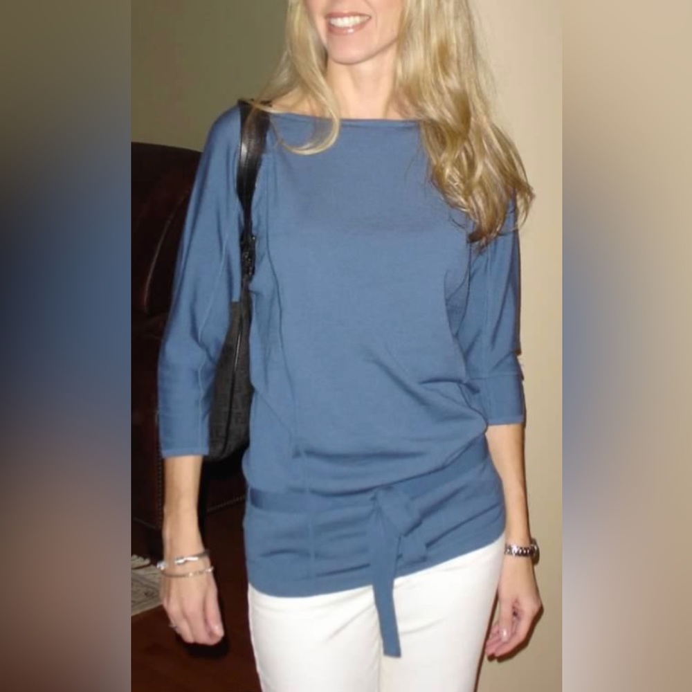 Theory 3/4 Dolman Sleeve Tunic Sweater